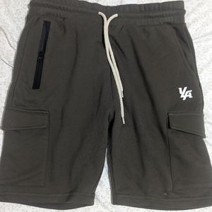 YoungLA olive green cargo shorts